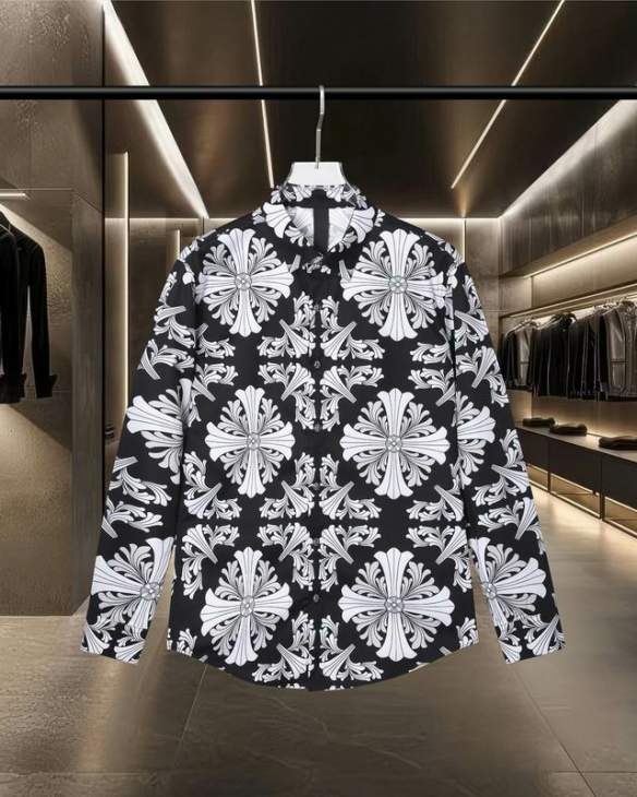 Picture of Chrome Hearts Shirt Long _SKUChromeHeartsM-2XLhgntx1125917
